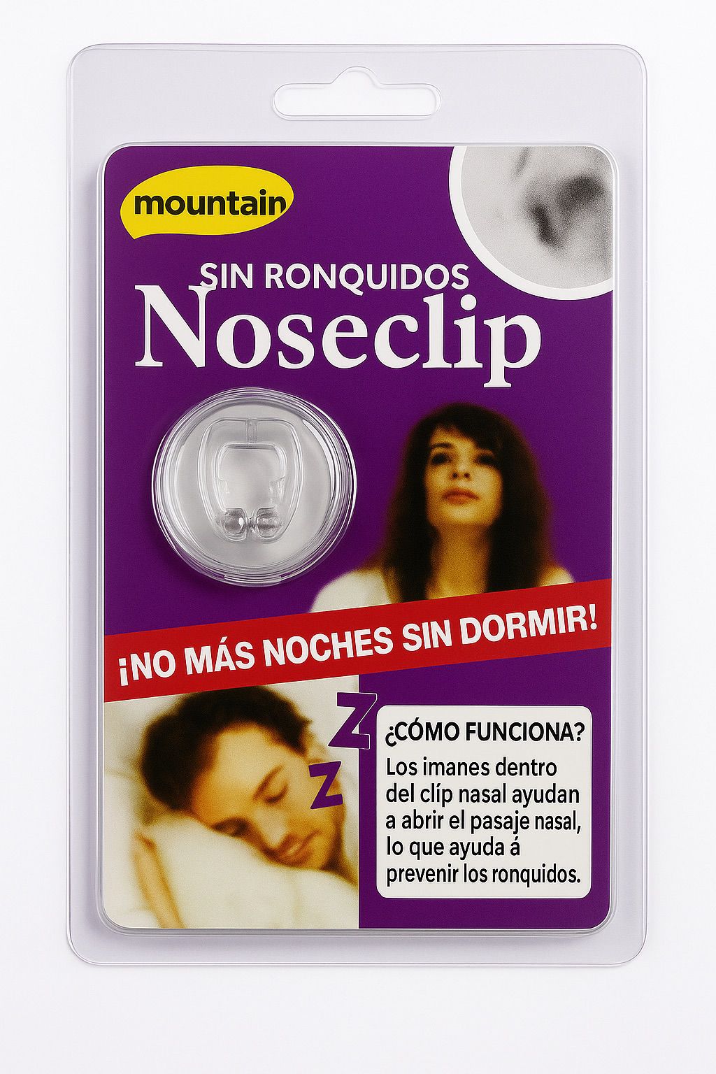 ANTI RONQUIDOS NASAL PRO - REDUCE EL RUIDO Y MEJORA TU SUEÑO