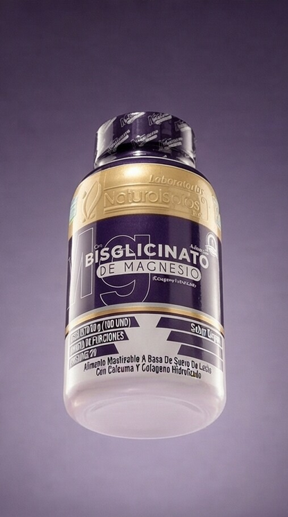 Bisglicinato de Magnesio | Apoya el descanso, reduce el estrés y apoya la función muscular